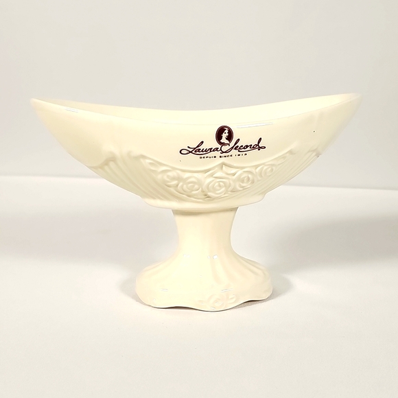 Vintage Laura Secord Pedestal Dish for Chocolates, candies - Picture 15 of 16